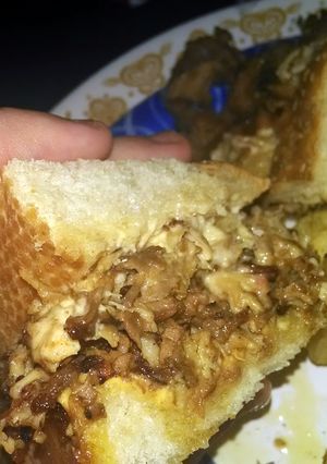 A picture of Leftover Chicken CheeseSteak.