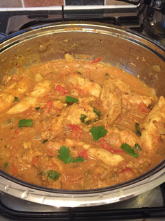 A picture of Tamarind Chicken.