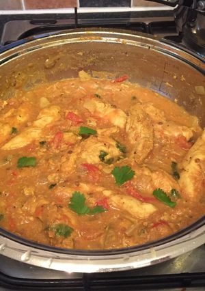 A picture of Tamarind Chicken.