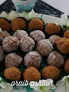 صورة لوصفة طريقة عمل كرات البسكوت