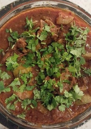 A picture of ٹینڈے گوشت.