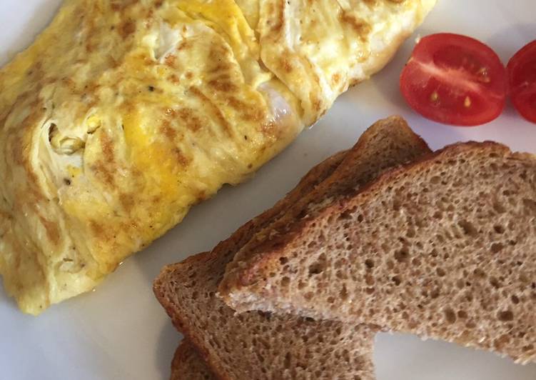 EMPFOHLEN! Wie man Omelette mit Tomate 🍅 und Mozzarella