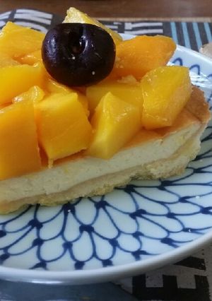 芒果起司塔 的食譜成品照片