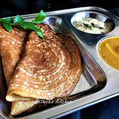A picture of Foxtail Millet Dosa.