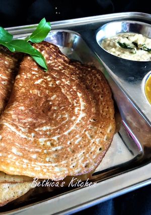 A picture of Foxtail Millet Dosa.