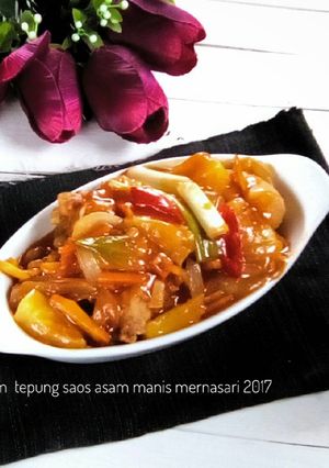 Foto resep Ayam tepung saos asam manis
