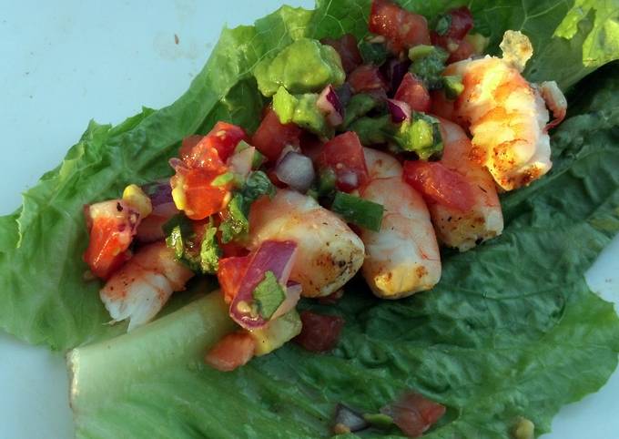 Easiest Way to Prepare Favorite Grilled Shrimp Lettuce Wraps