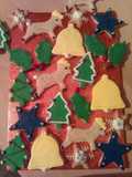 Vickys Spiced 'n' Iced Christmas Cookies