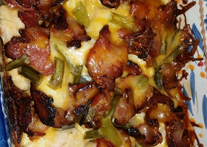 Loaded Chicken and Potato Casserole