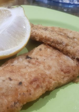 Una foto de Filet de merluza a la romana