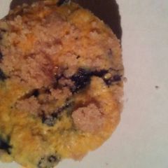 A picture of Bakery Style Blueberry Muffins.