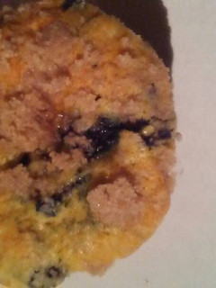 A picture of Bakery Style Blueberry Muffins.