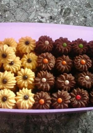 Foto resep Semprit mawar