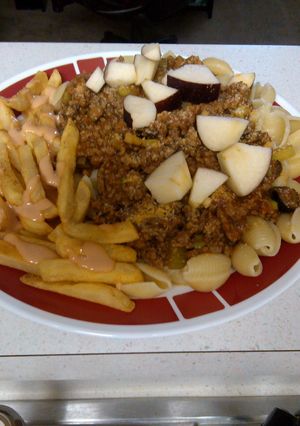 A picture of Stewz Meaty Apple Pasta #2.