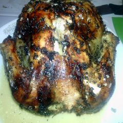 A picture of Soda Can Chicken Picatta.