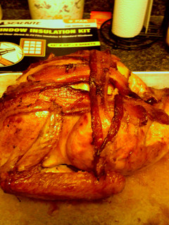 A picture of Holiday Bacon Wrapped Turkey.