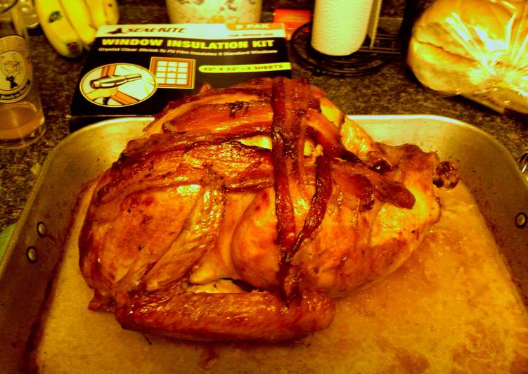 Steps to Make Favorite Holiday Bacon Wrapped Turkey