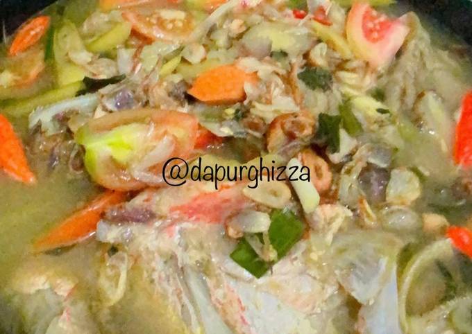 Cara membuat Sop kepala kakap Cara membuat Sop kepala kakap