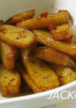 A picture of Quick and Easy Stir-Fried and Simmered Satsuma-age.