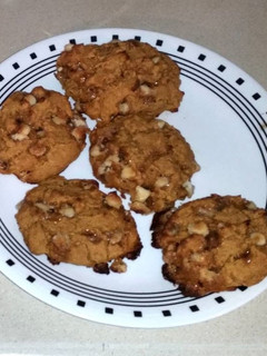 A picture of Gluten Free Pumpkin White Chocolate Scones.