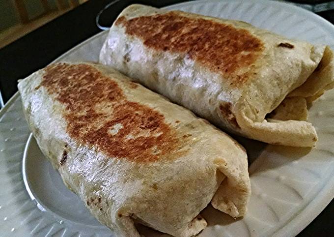 Grilled Breakfast Burritos