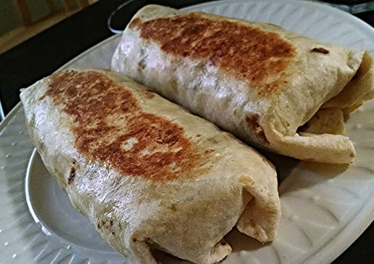 Steps to Prepare Any-night-of-the-week Grilled Breakfast Burritos