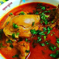 A picture of Chicken Masala Curry.