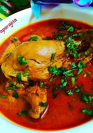 A picture of Chicken Masala Curry.