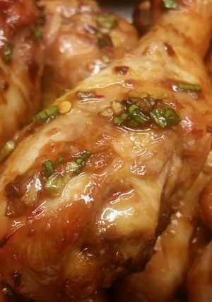 A picture of Korean Chicken Legs.
