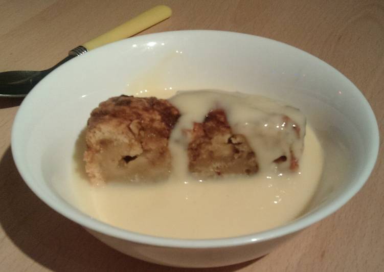 Steps to Make Any-night-of-the-week Vickys Apple Cinnamon Swirl Pudding, GF DF EF SF NF