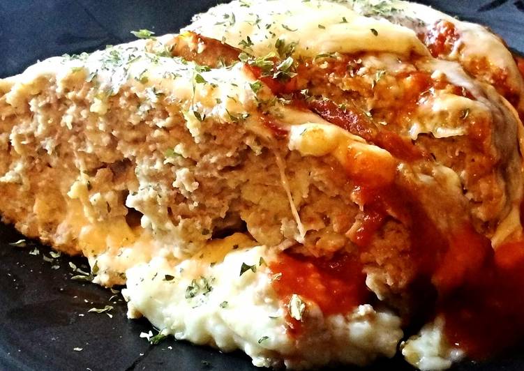 Easiest Way to Make Super Quick Homemade Chicken Parmesan Meatloaf