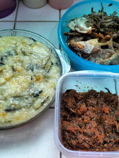 Foto resep Bubur Manado sambal roa