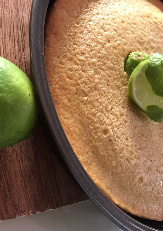 Una foto de Bizcocho de limón