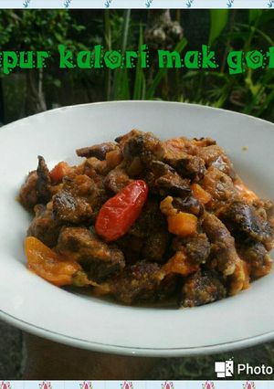 Foto resep Sambel goreng hati nendang