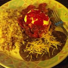 A picture of Beef Enchiladas.