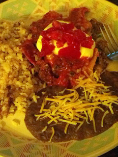 A picture of Beef Enchiladas.