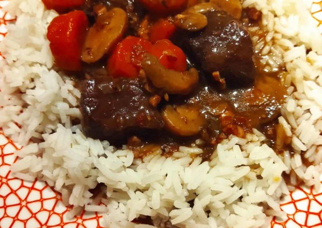 Boeuf bourguignon au cookeo