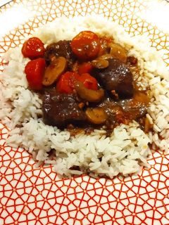 Une photo de Boeuf bourguignon au cookeo