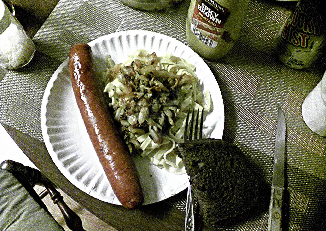 Fried Cabbage 'n Noodles (Haluski)