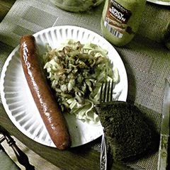Fried Cabbage 'n Noodles (Haluski) A picture of Fried Cabbage 'n Noodles (Haluski).