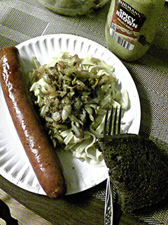 A picture of Fried Cabbage 'n Noodles (Haluski).