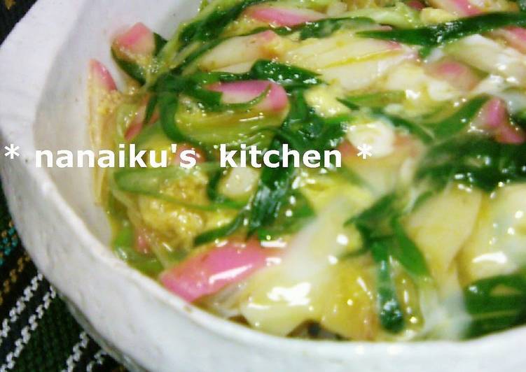 Step-by-Step Guide to Make Quick Egg and Fish Cake Rice Bowl