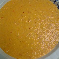 A picture of Pimento cheese grits.
