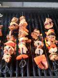 Grilled Honey Sesame Chicken Kabobs