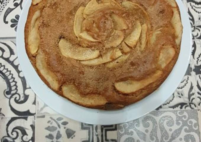 Ricetta di Fatto in casa super veloce Torta di mele integrale