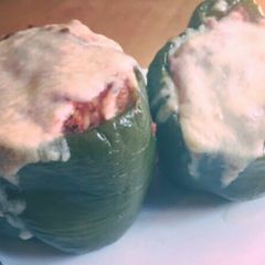 A picture of Gracie's Favorite Stuffed Peppers(TWO WAYS!! Carb and Low Carb).