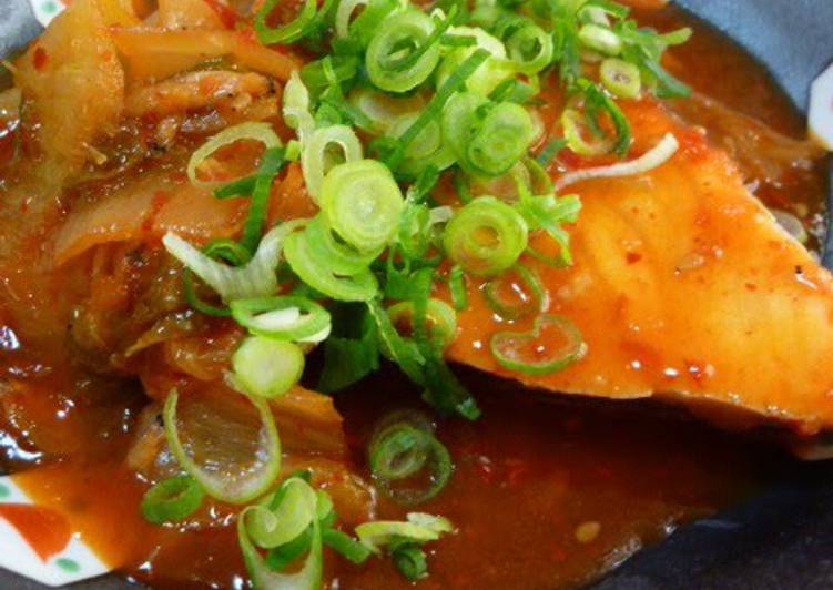 How to Prepare Ultimate ✜ Simmered Amberjack Kimchi ✜