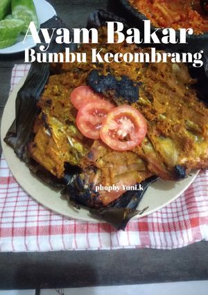Foto resep Ayam bakar bumbu kecombrang