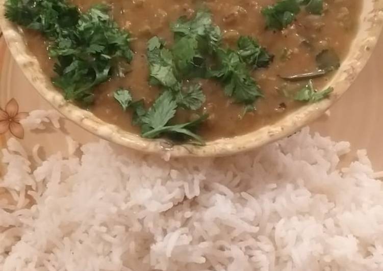 Steps to Prepare Speedy Moong ki dal with boil eggs 🥚 😋 😍