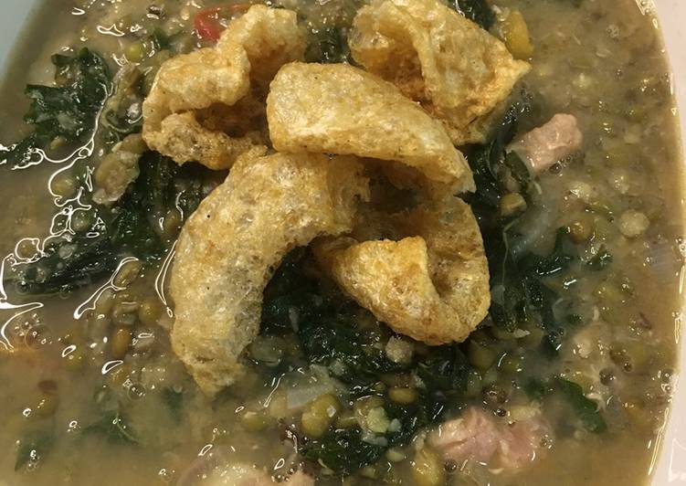 Recipe of Favorite Ginisang Munggo with Chicharon